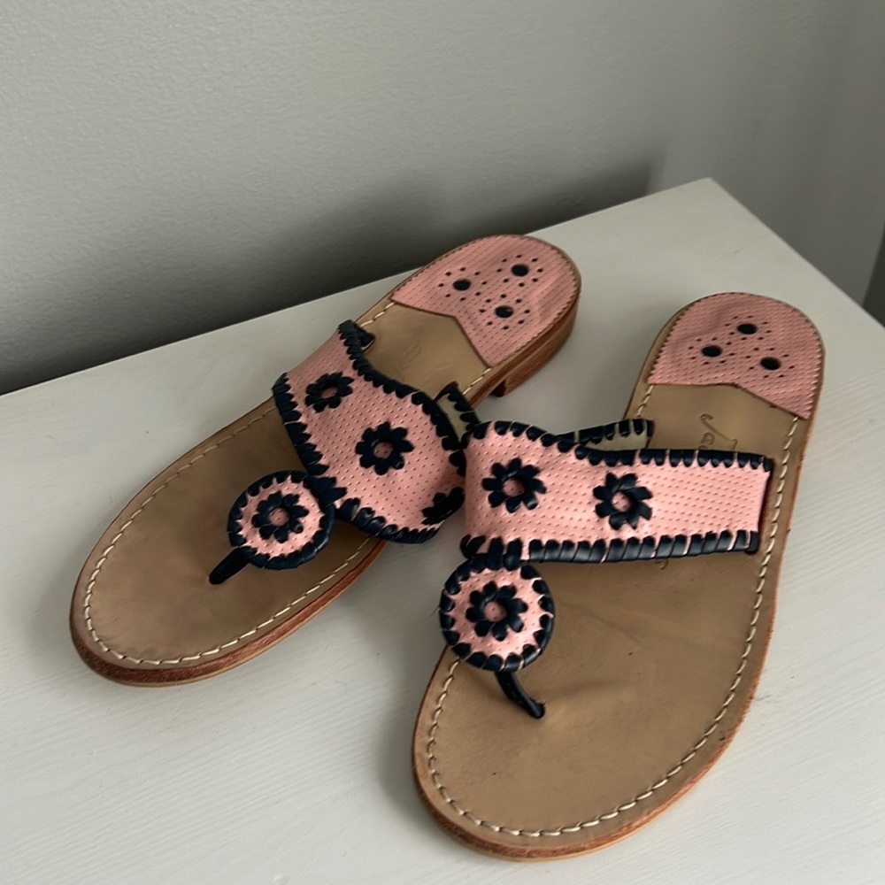 Jack Rodgers Pink and Navy